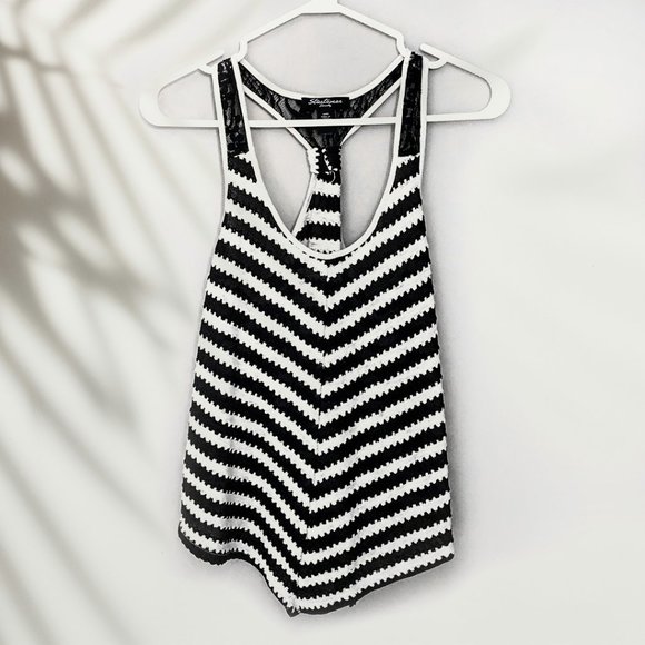 Streetwear Society Striped Racerback Tank Top SZ S - Picture 1 of 5